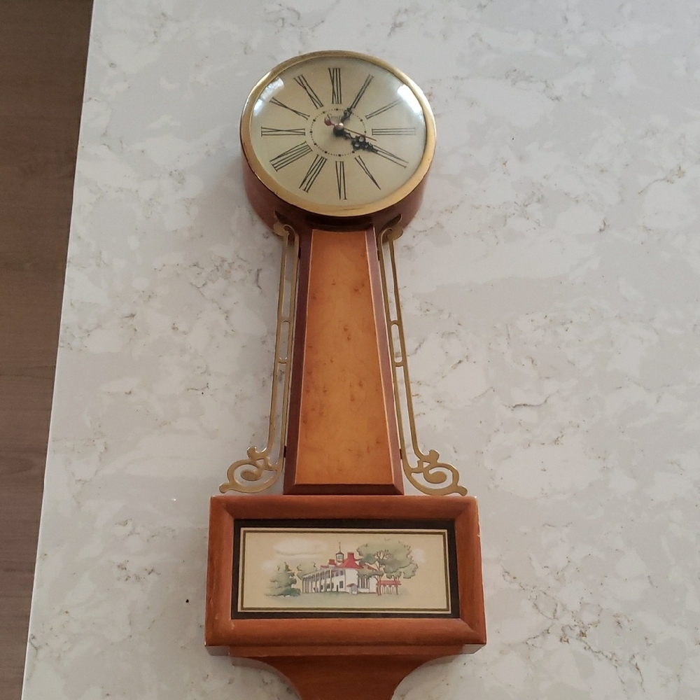Vintage Sessions Wooden Wall Clock